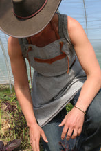 Cotton and Leather Work Apron by Howl Attire